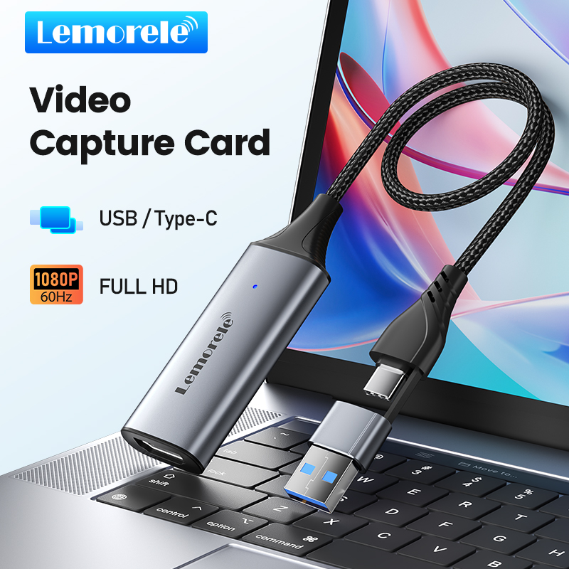 Pc Gaming Game - Lemorele USB 2.0 비디오 캡처 카드