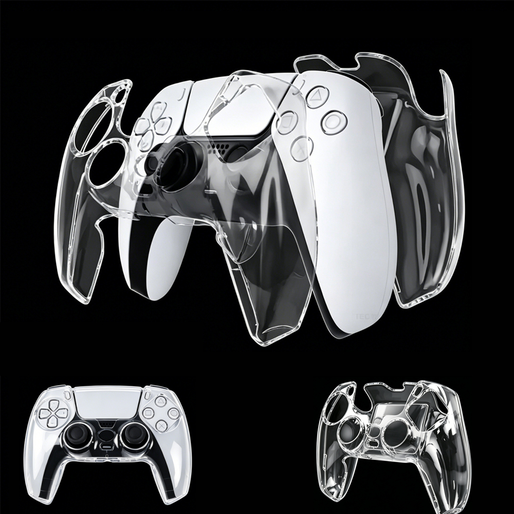 Pc Gaming Ps5 - PS5 컨트롤러용 투명 PC 케이스, 충격