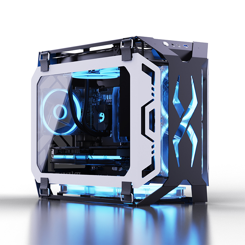 Pc Gaming Desktop - 러빙쿨 새로운 디자인 오픈 스타일 게이밍