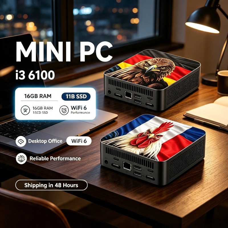 Pc Gaming Desktop - 2026 인텔 i3 6100 모바일 미니