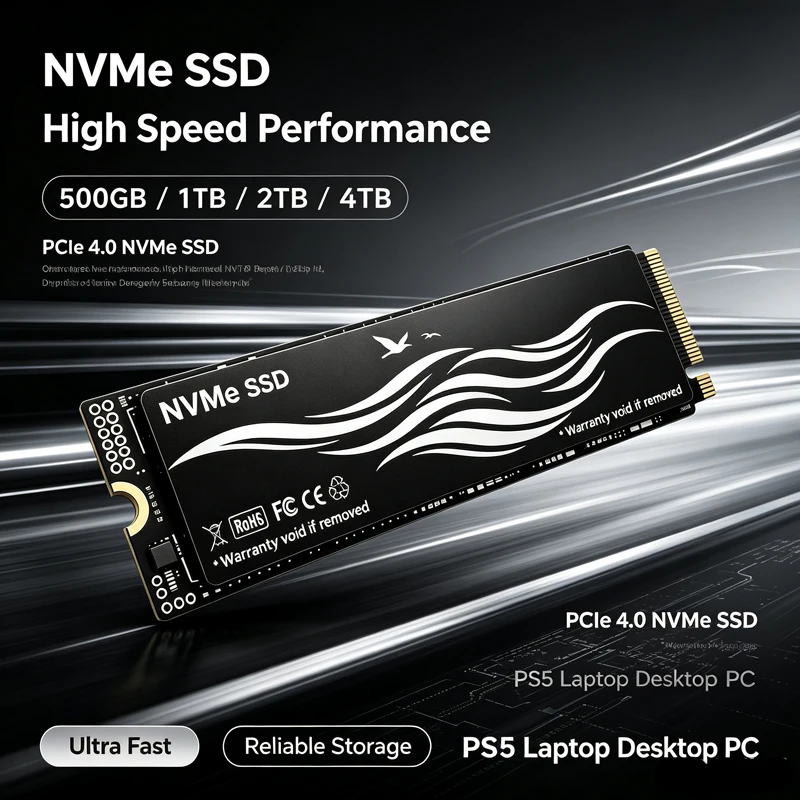 Pc Gaming Ps5 - M.2 2280 NVMe SSD PCIe Gen4.0