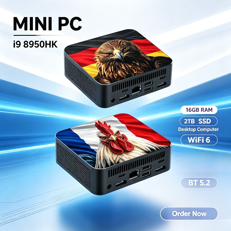 Pc Gaming Desktop - 인텔 i9 8950HK 2026 미니 데스크탑