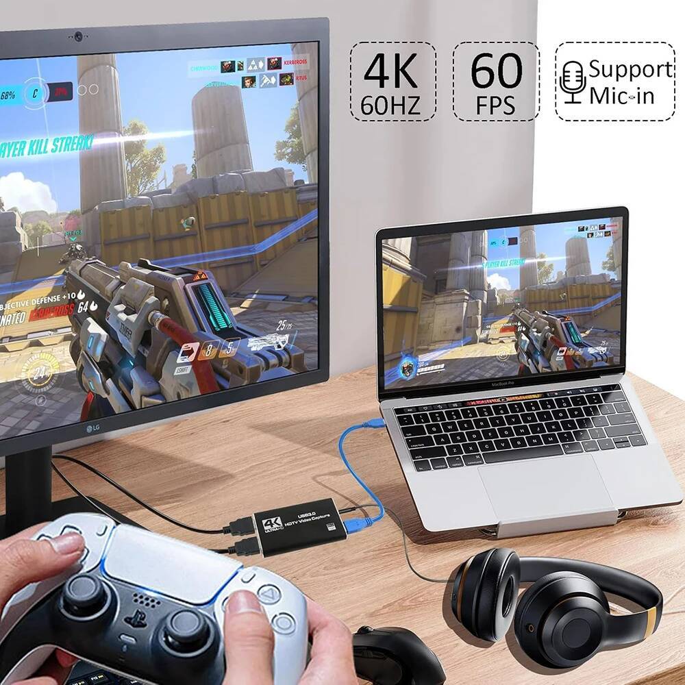 4K HDMI-USB 3.0 호환 1080P@60Hz  - Pc Gaming Game 리뷰 및 가격