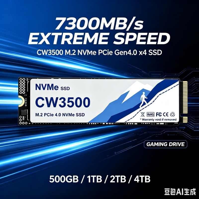 CW3500 M.2 NVMe SSD 7300MB/s T - Pc Gaming Ps5 리뷰 및 가격