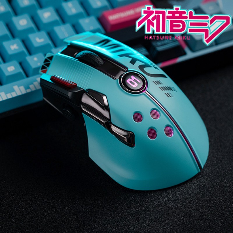 하츠네 미쿠 게이밍 마우스, 애니메이션 USB 2.4g - Pc Gaming Hatsune Miku 리뷰 및 가격