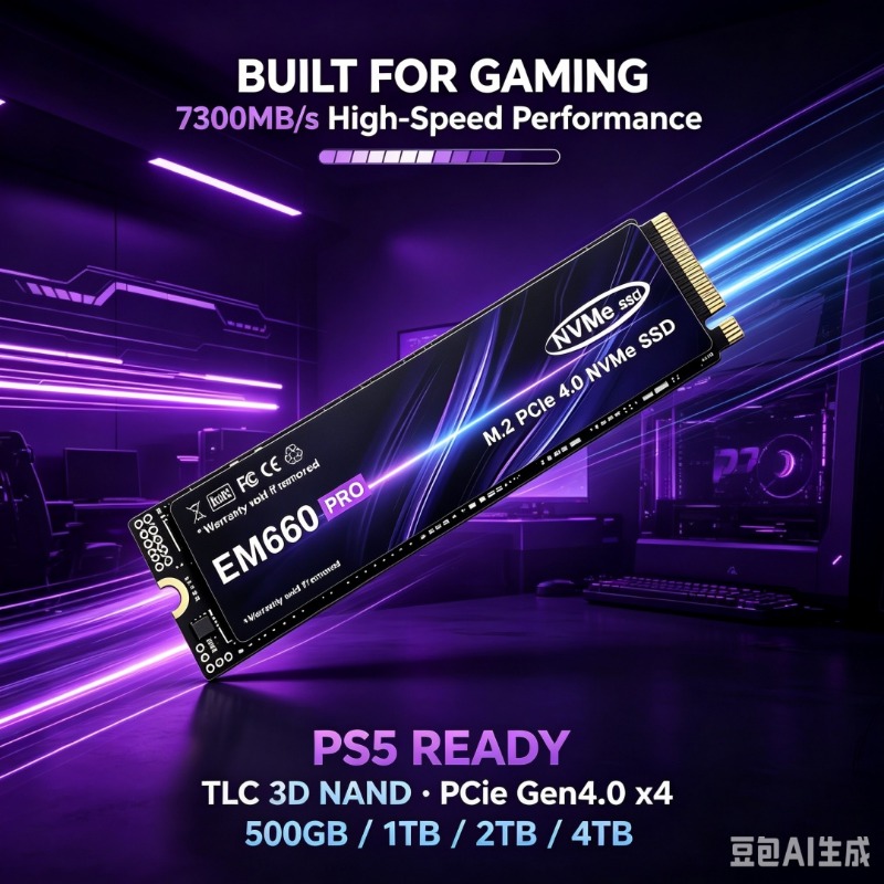 EM660 M.2 NVMe SSD 7300MB/s TL - Pc Gaming Ps5 리뷰 및 가격