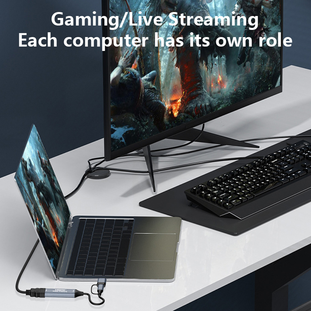 4K 2-in-1 USB 2.0 비디오 캡처 카드 US - Pc Gaming Game 리뷰 및 가격