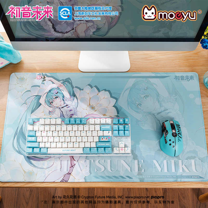 Tcv Moeyu 하츠네 미쿠 게이밍 빅 마우스 매트  - Pc Gaming Hatsune Miku 리뷰 및 가격