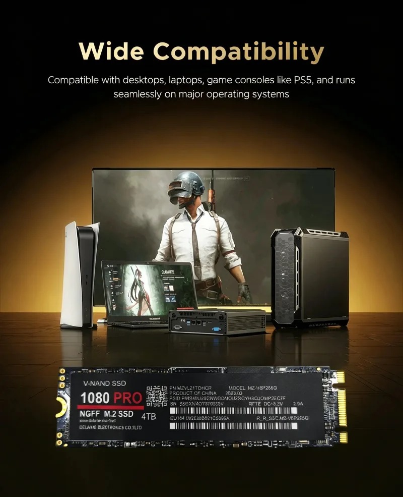 M.2 NGFF NVMe PCIe 4.0 고속 게이밍  - Pc Gaming Ps5 리뷰 및 가격