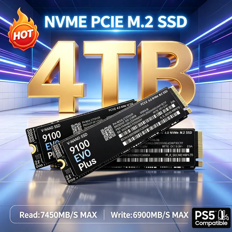 7400MB/s 내부 M.2 NVMe SSD 9100  - Pc Gaming Ps5 리뷰 및 가격