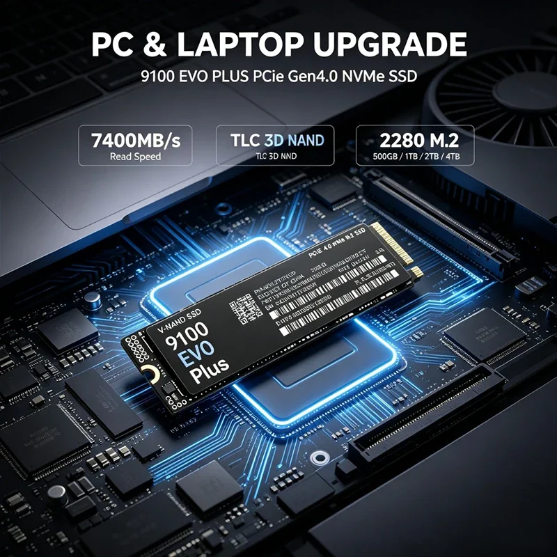 7400MB/s 내부 M.2 NVMe SSD 9100  - Pc Gaming Ps5 리뷰 및 가격