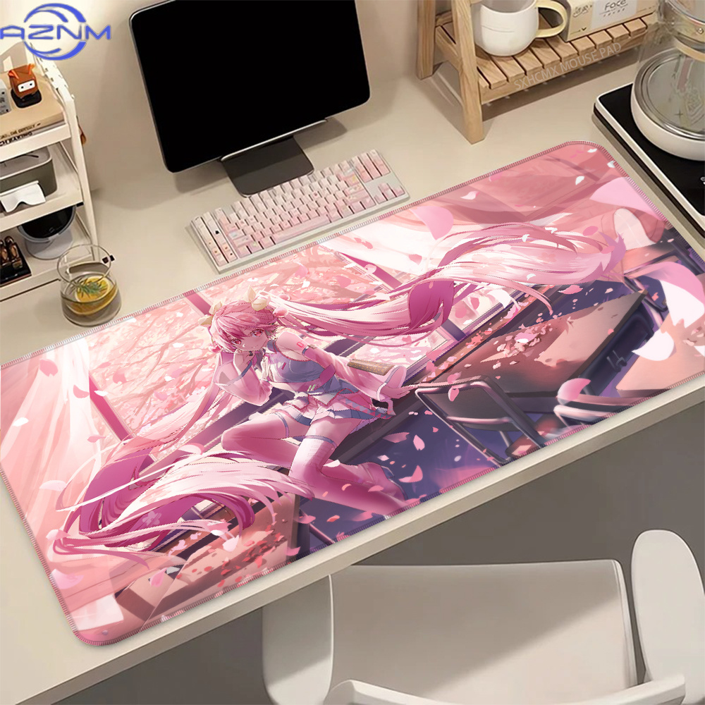 H-Hatsune M-Miku 핑크 사쿠라 카와이 대형 - Pc Gaming Hatsune Miku 리뷰 및 가격