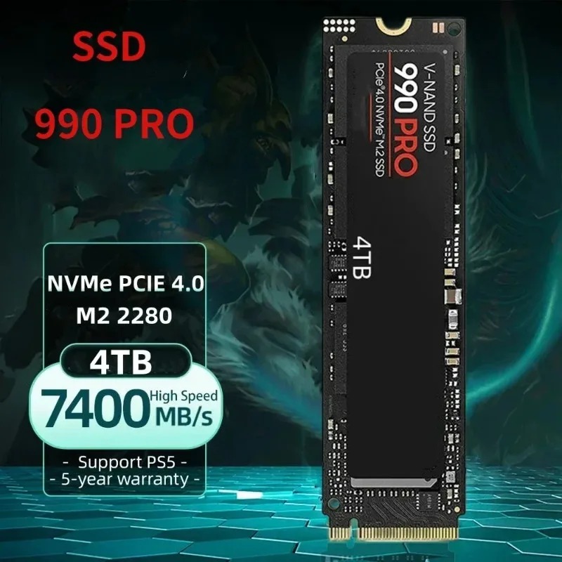 정품 990 PRO NVMe M.2 2280 SSD 5 - Pc Gaming Ps5 리뷰 및 가격