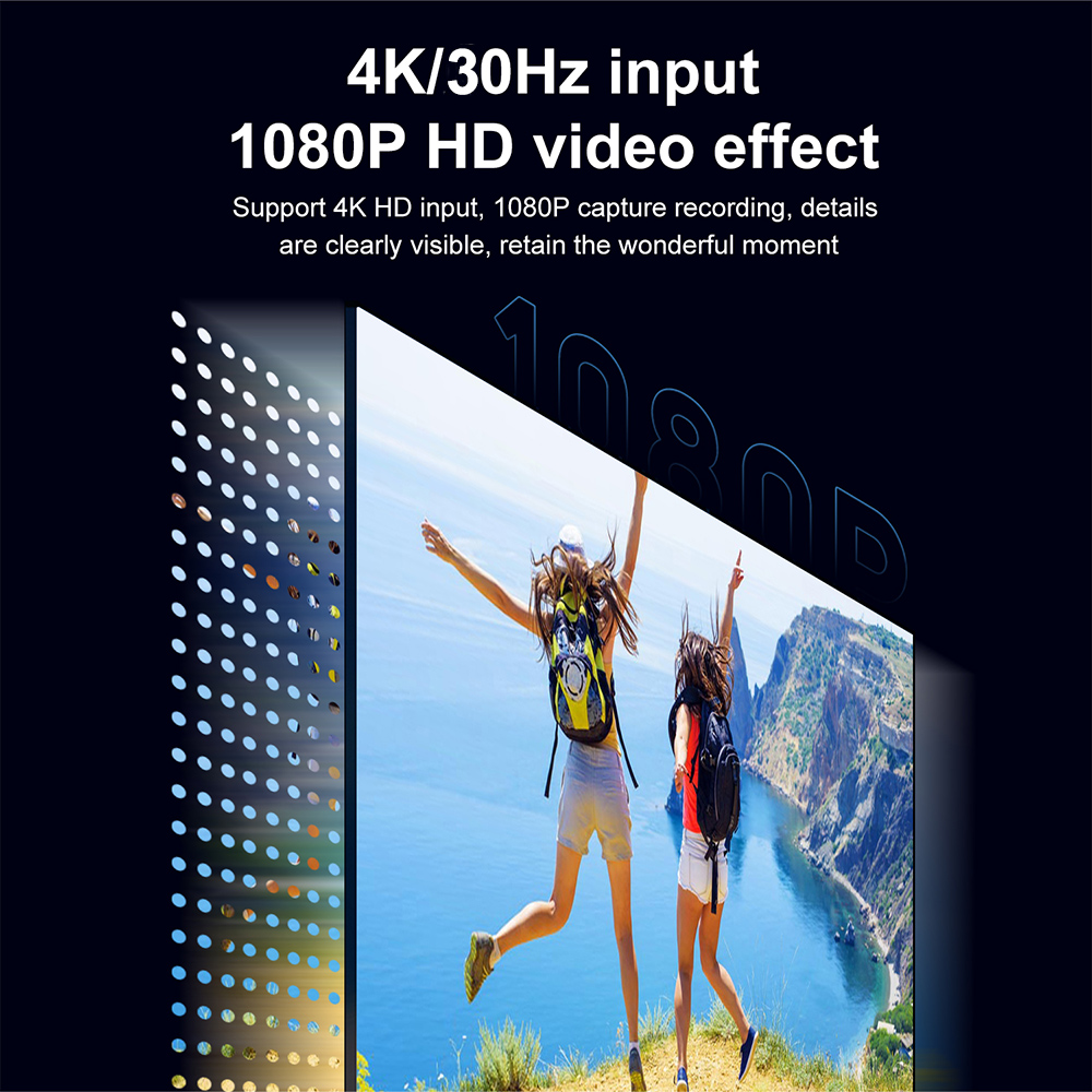 4K HDMI 호환 USB 비디오 캡처 카드 1080P - Pc Gaming Game 리뷰 및 가격